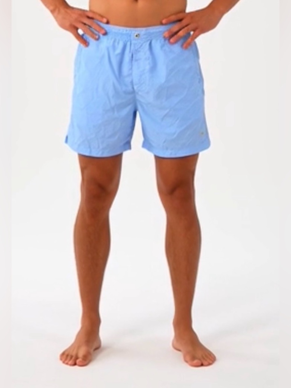 Peter Millar Men’s Swim Trunks Swim Shorts XL Light Blue Mesh Lined
